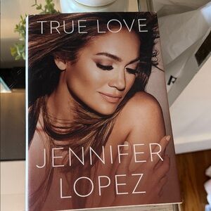 Jennifer Lopez True Love Book - Brown and Cream
